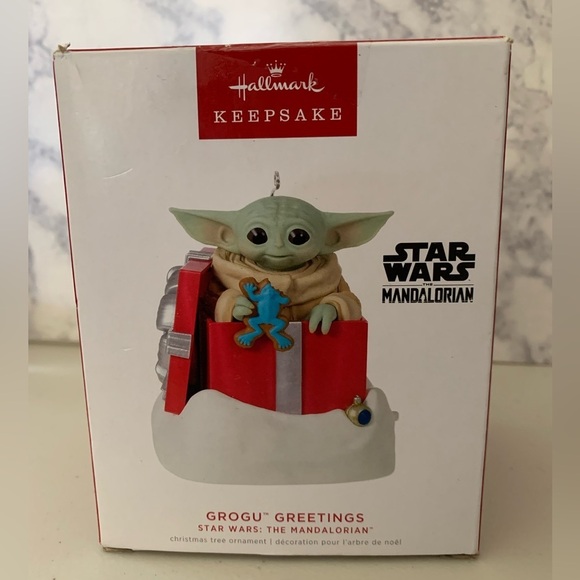 Hallmark Other - Hallmark Keepsake Christmas Ornament, Star Wars: The Mandalorian Grogu baby yoda
